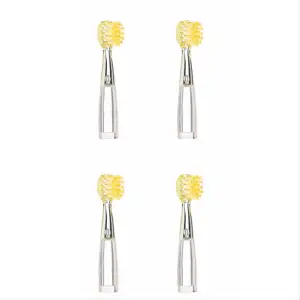 Насадки для дитячої зубної щітки MEDICA+ Kidsbrush 2.0 yellow (4 шт) UA