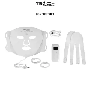 LED-маска для світлотерапії MEDICA+ LEDMask 8X UA
