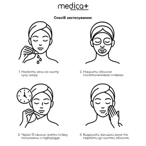 Гідратуючий гель MEDICA+ Hydration Gel (100 мл) UA
