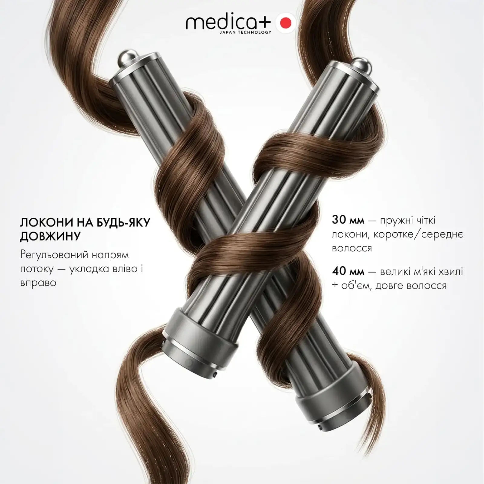 Фен-стайлер для волосся MEDICA+ AIR-ZEN 7.0 UA