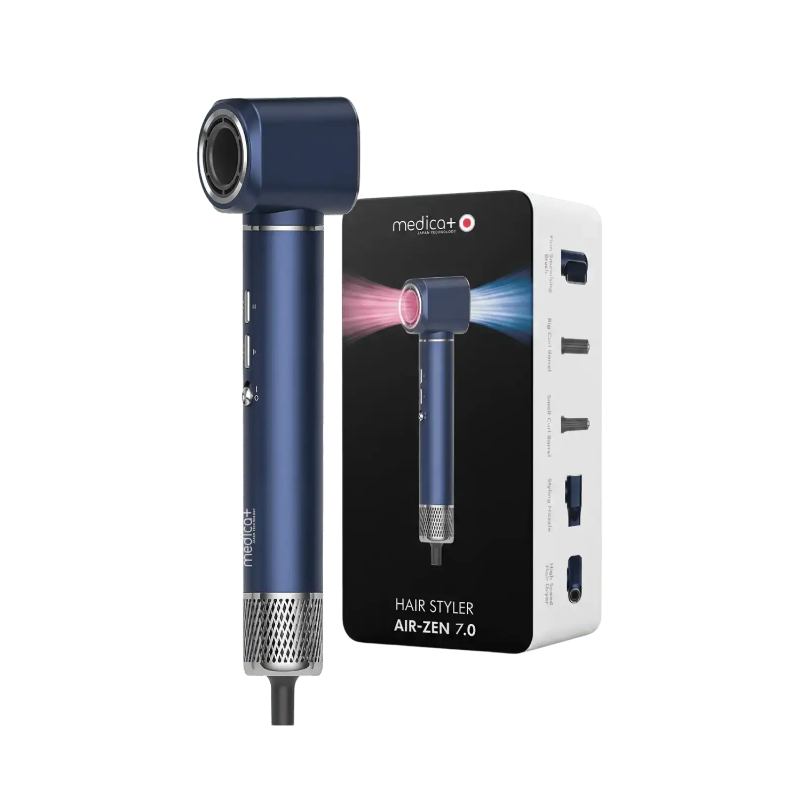 Фен-стайлер для волосся MEDICA+ AIR-ZEN 7.0 UA