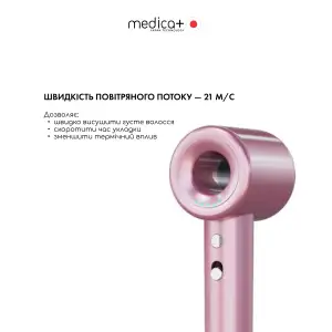 Фен для волосся MEDICA+ AIR-ZEN 2.0 rose gold UA