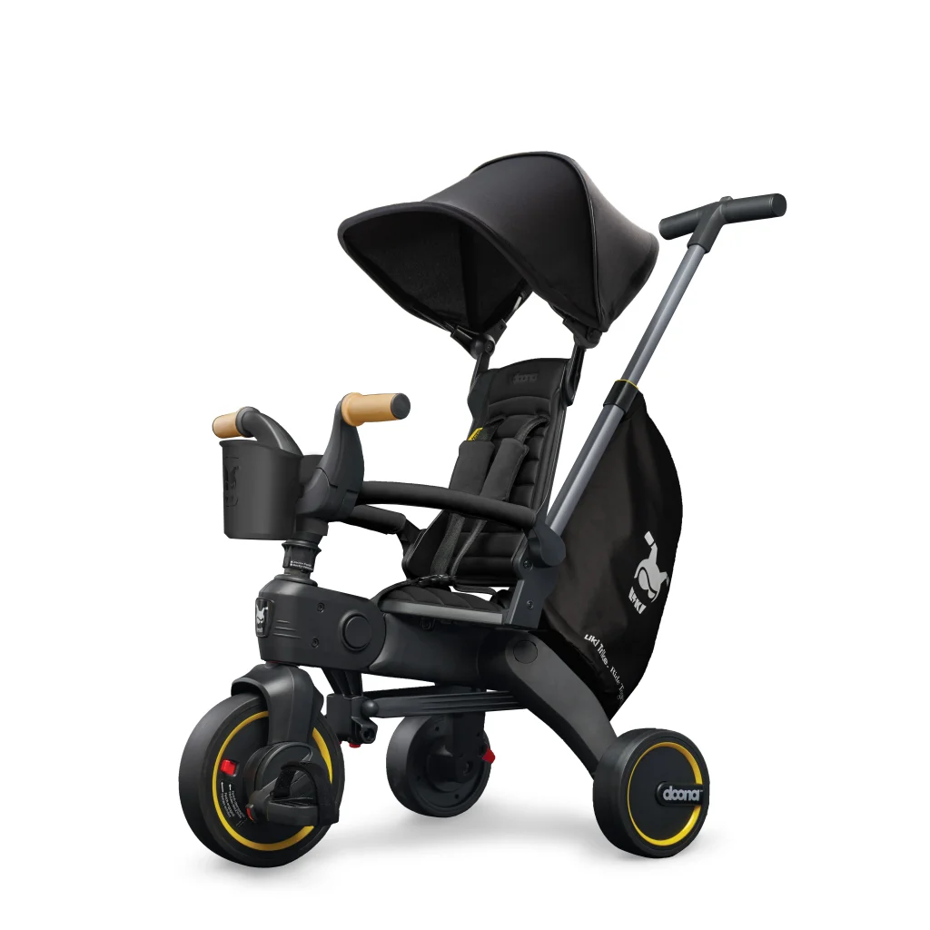 Складний триколісний велосипед Doona Liki Trike S5 / Nitro Black