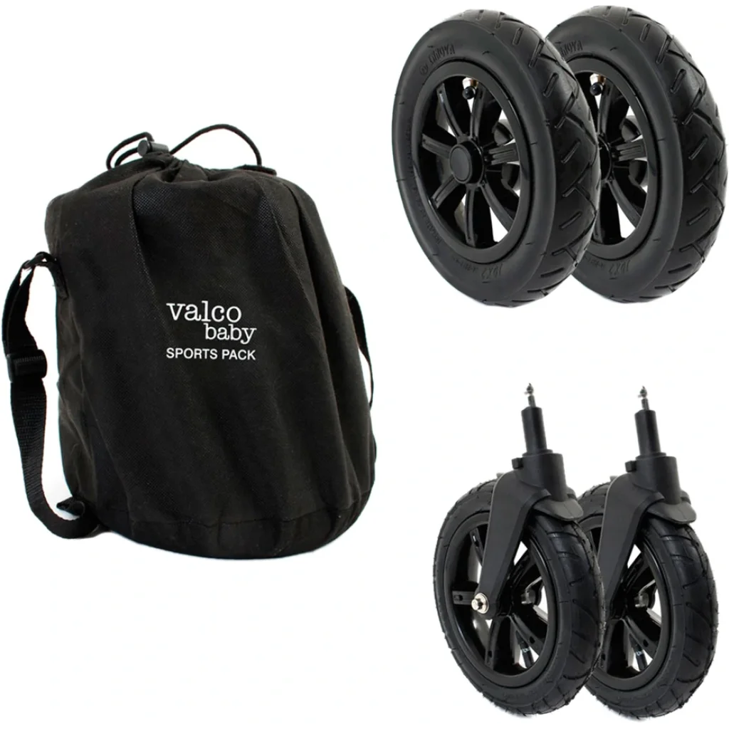 Комплект коліс Valco Baby Sport Pack Snap 4, Snap Ultra, Snap Duo / Black UA