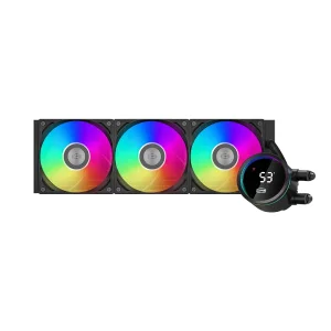 Водяне охолодження PсCOOLER DA360 PRO ARGB чорний IntelLGA 20XX/1700/1200/115X/1851 AMD AM5/AM4 PcCOOLER (DA360Pro-BKAWXL-GL) UA