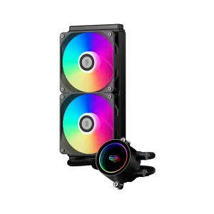 Водяне охолодження PсCOOLER DA240 ARGB чорний Intel LGA 20XX/1851/1700/1200/115X AMD AM5/AM4 PcCOOLER (DA240-BKAWXX-GL) UA