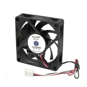Вентилятор Cooling Baby 7015 3PS 70x70x15мм SB 12В 0,15А 24,3дБ, 3000 об/хв 3pin UA