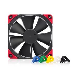 Вентилятор Noctua NF-F12PWM CHROMAX BLACK SWAP для корпусу 120x120x25мм SSO2 300-1500об/хв (NF-F12PWM CHROMAX.BLACK.SWAP) UA