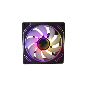 Вентилятор Cooling Baby Mirror fan bk 2 120x120x25мм HB, чорний, 25дБ, 12V, 600-1500 об/хв, PWM UA