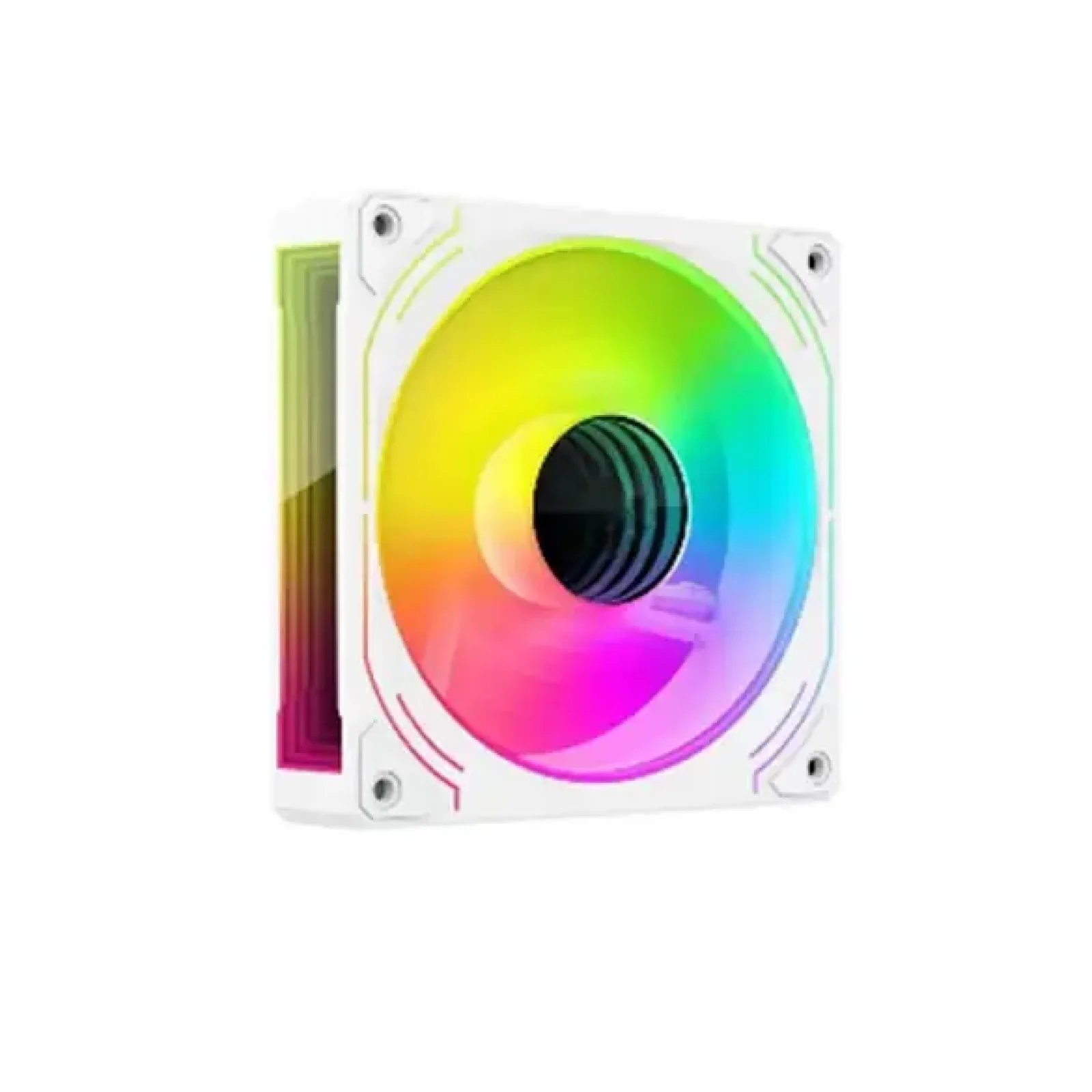 Вентилятор Cooling Baby Mirror fan wh 2 120x120x25мм HB, білий, 25дБ, 12V, 600-1500 об/хв, PWM UA
