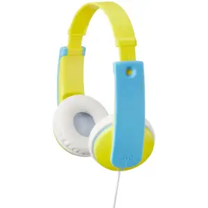 Навушники JVC HA-KD7 Yellow & Light Blue (for Kids) (HA-KD7-YNE) UA