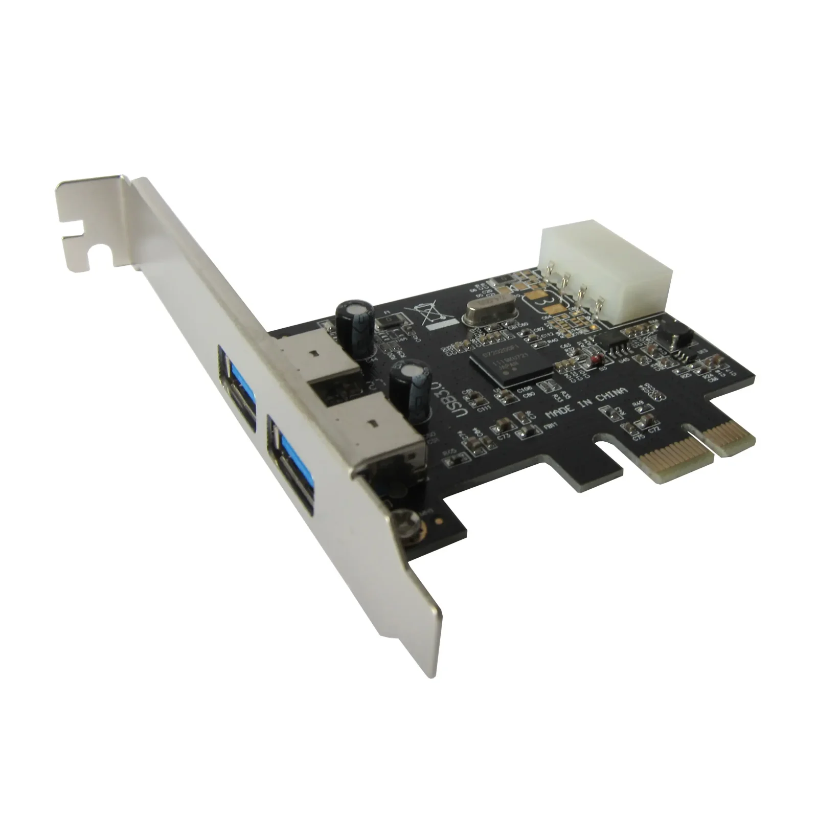 Контроллер Dynamode USB 3.0 2 внешних порта NEC µPD720200 PCI-E (USB30-PCIE-2) UA