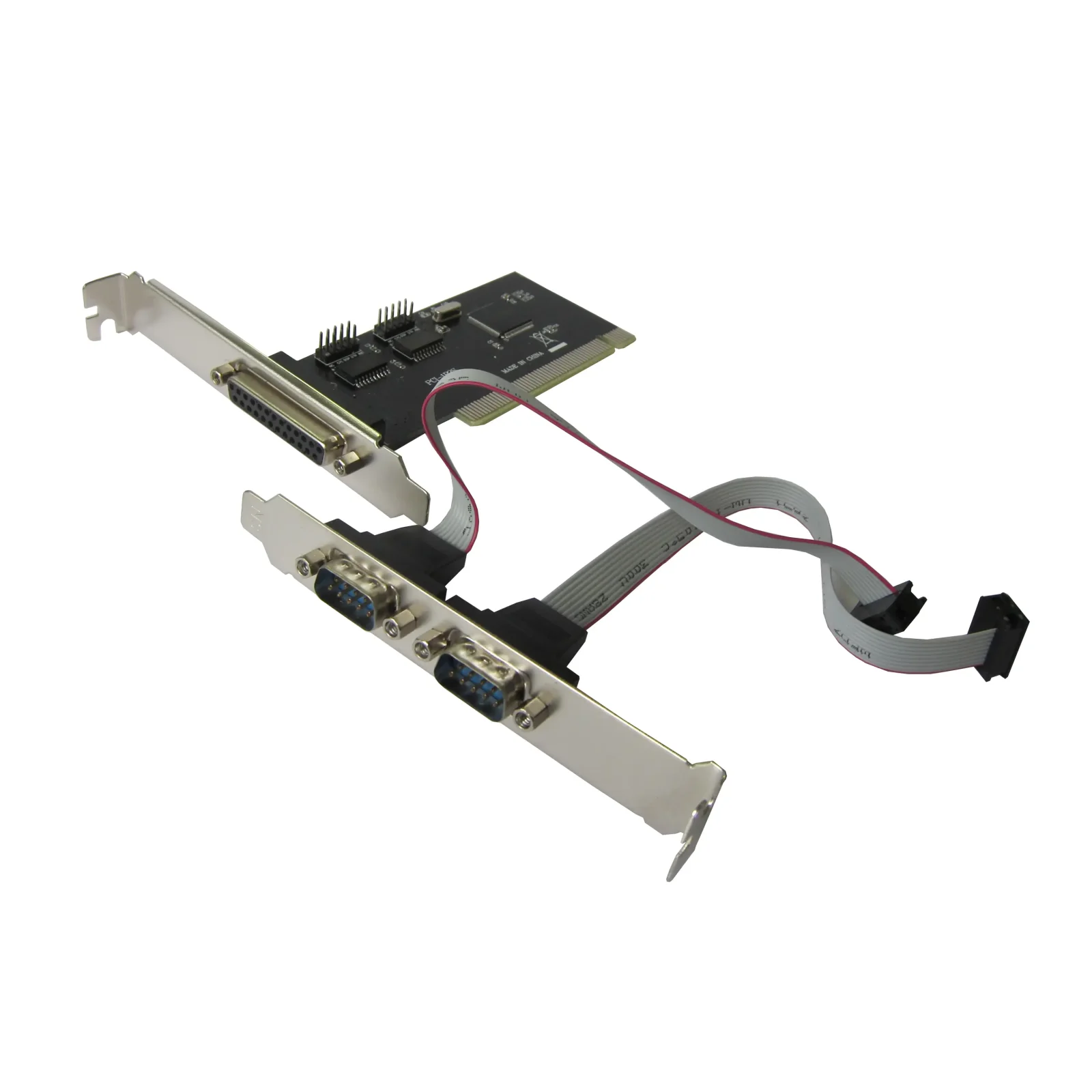 Контроллер Dynamode RS232 (COM) 2 канала + LPT (Parallel) 1 канал PCI (2s + 1p) чипсет WCH353 PCI (PCI-RS232-LPT-WCH) UA