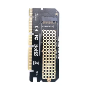 Контроллер Maiwo M.2 NVMe M-key SSD 22*30mm, 22*42mm, 22*60mm, 22*80mm to PCI-E 3.0 16x/ 8x/ 4x (KT046) UA
