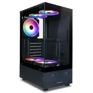 Корпус Frontier GA192F чорний Middletower без БП, ATX/Micro ATX/Mini ITX,1*3.5",1*2.5"; UA
