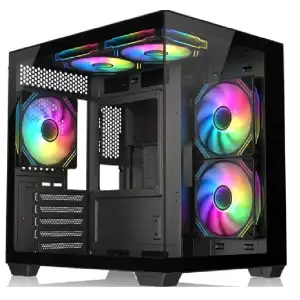 Корпус Frontier IGLOO1 F Micro ATX/Mini ITX w/USB3.0*1; USB2.0*2+ HD audio; 355*275*354мм (IGLOO1 F (275C)) UA