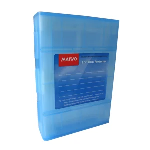 Контейнер Maiwo захисний для 1*HDD 3,5" або 4*HDD 2,5"/SSD пластиковий блакитний (KB03 blue) UA