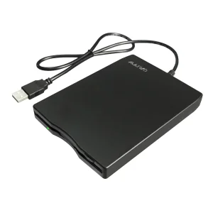 Зовнішній портативний дисковод FDD Maiwo USB, довжина USB-кабелю 50 см, пластик (K520C) UA