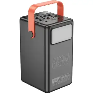 Зовнішній акумулятор Hoco DB03 Max Centurion 100000mAh 65W Black (6942007635981) UA