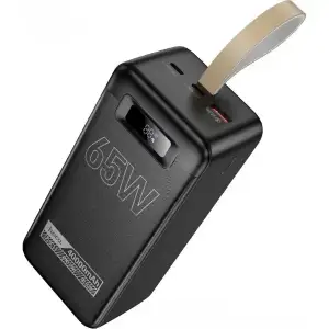 Зовнішній акумулятор Hoco DB82 Aquila 40000mAh 65W Black (6942007647014) UA