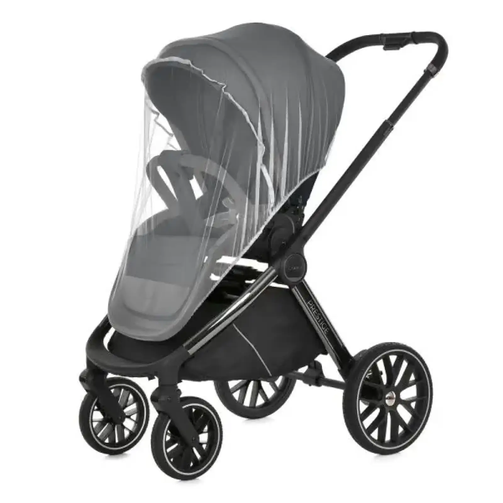 Коляска універсальна 2в1 El Camino PRESTIGE ME 1124-3 Black