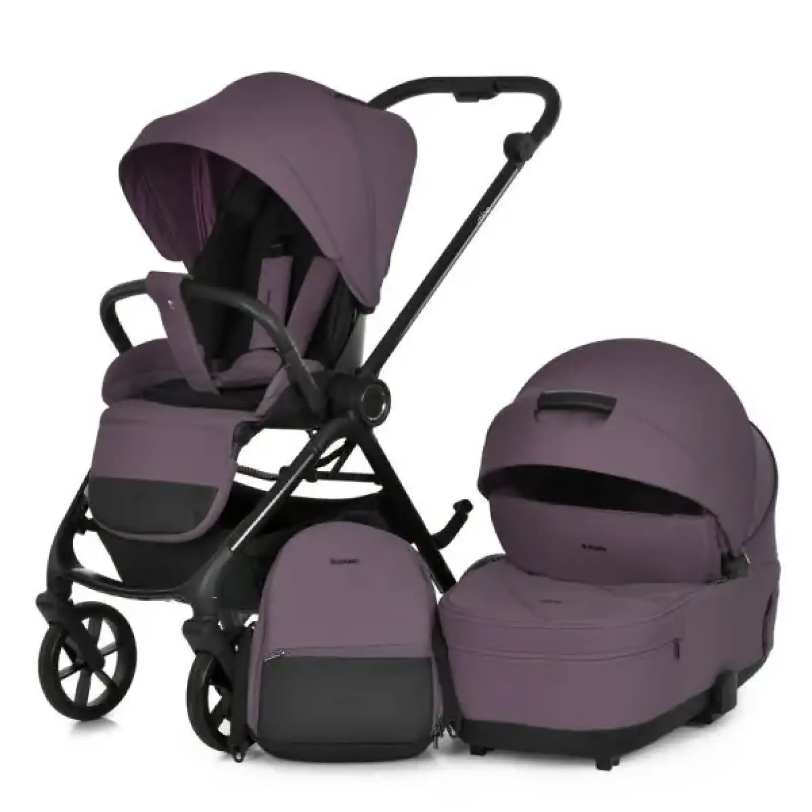 Коляска универсальная 2в1 El Camino CHLOE ME 1191-1 Plum Wine