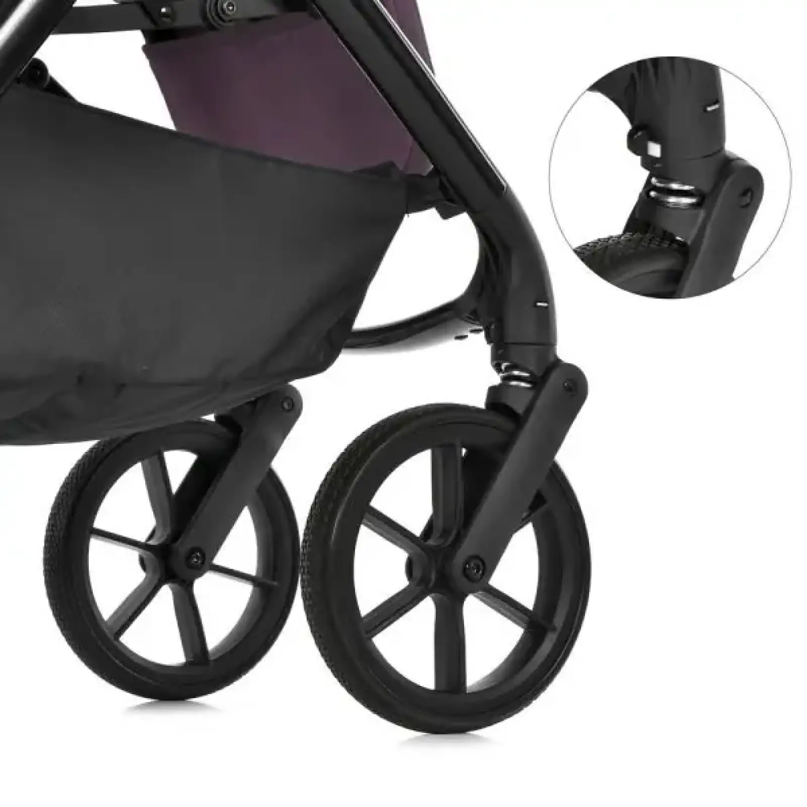 Коляска универсальная 2в1 El Camino CHLOE ME 1191-1 Plum Wine