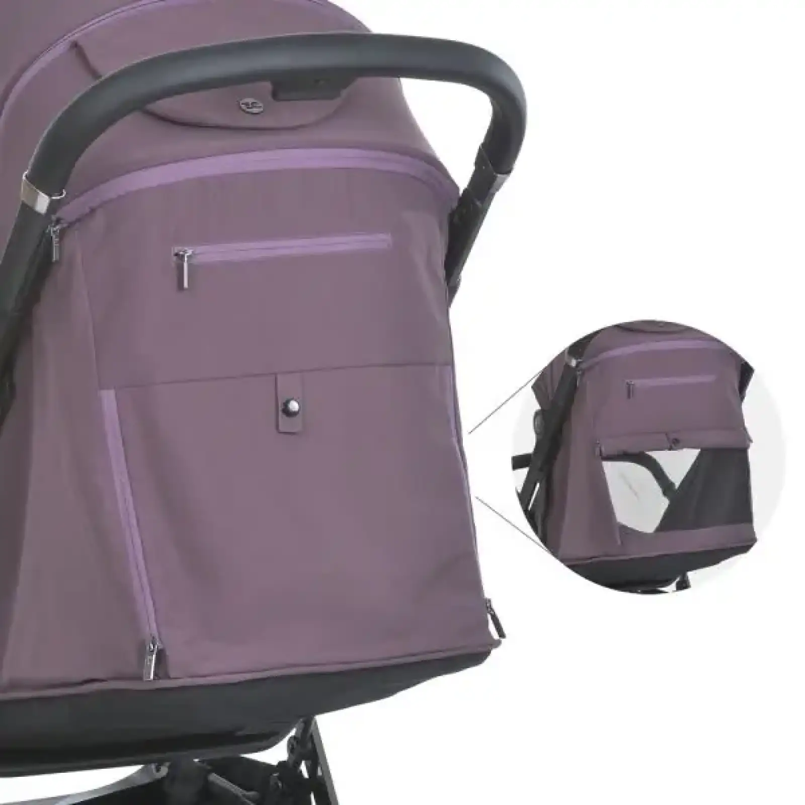 Детская коляска ME 1127-B BEYA Vintage Plum EL CAMINO (ME 1127-B Vintage Plum)