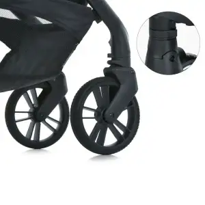 Коляска детская ME 1181 DAHLIA Black EL CAMINO (ME 1181 Black)