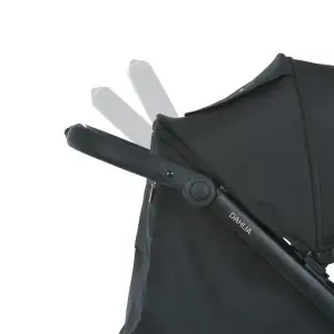 Коляска детская ME 1181 DAHLIA Black EL CAMINO (ME 1181 Black)