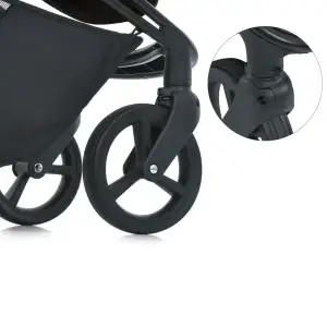 Коляска универсальная 2в1 ME 1091-1 PERSONA Total Black EL CAMINO (ME 1091-1 Total Black)