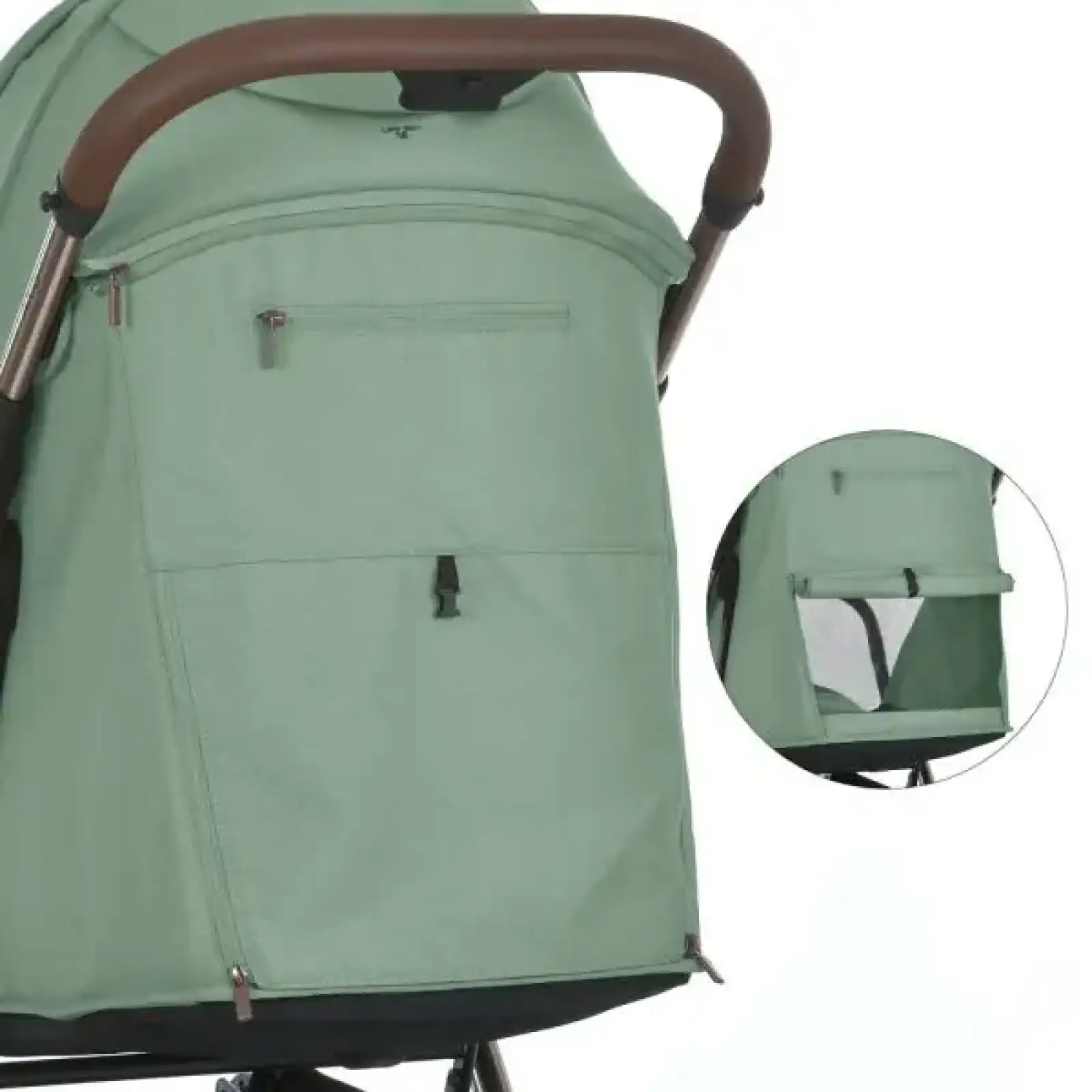 Коляска детская ME 1192 AXIS Sage Green EL CAMINO (ME 1192 Sage Green)
