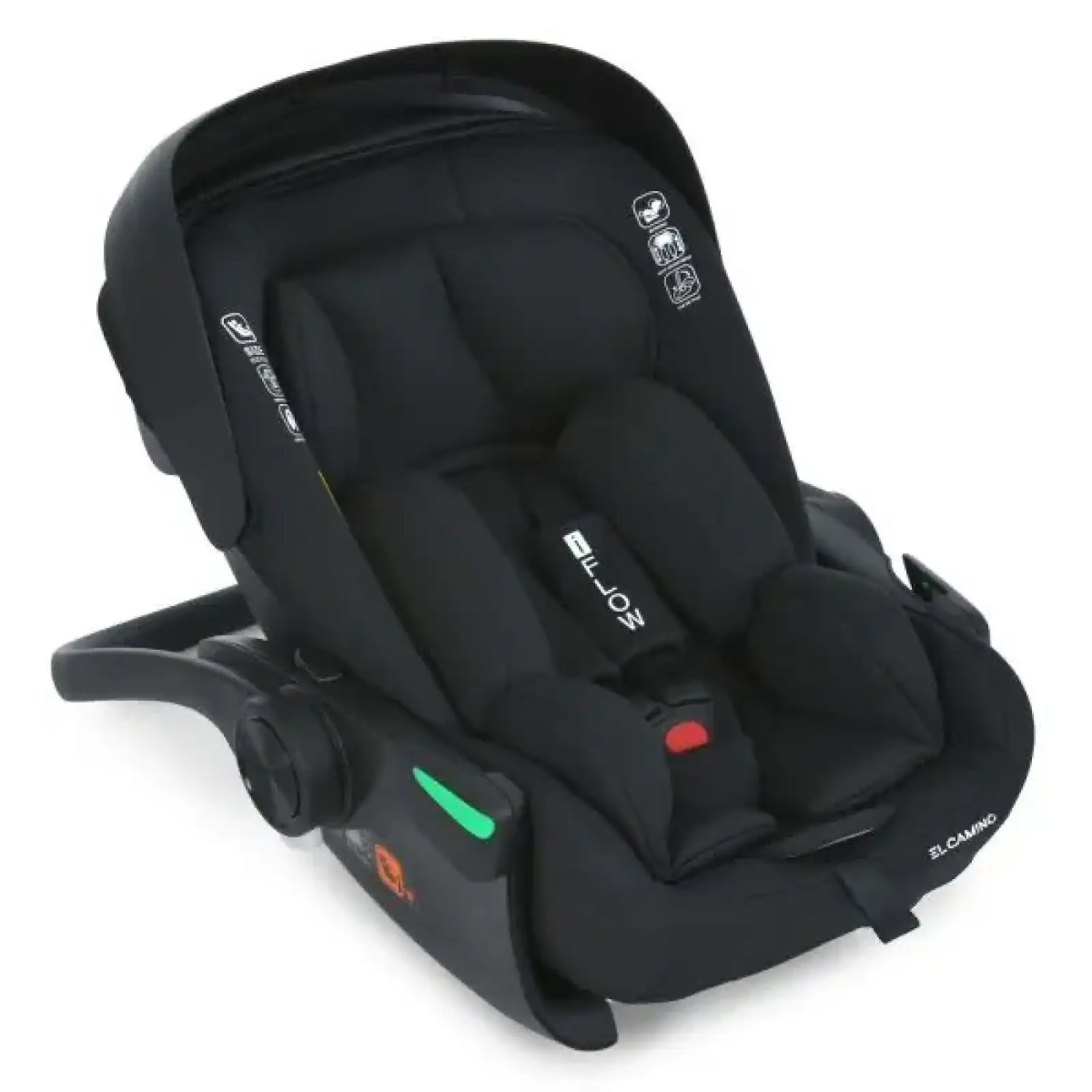 Автокресло El Camino i-FLOW ME 1198 Black