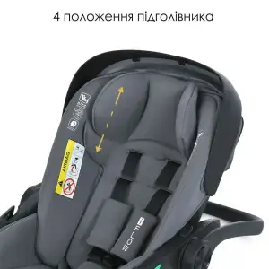 Автокресло El Camino i-FLOW ME 1198 Gray
