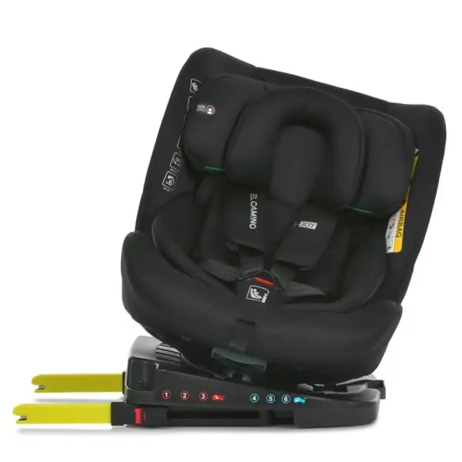 Автокресло El Camino i-JOY ME 1205 Black