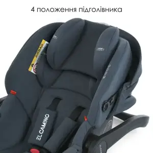 Автокрісло дитяче ME 1186 i-KEEP Melange Rock Gray EL CAMINO (ME 1186 Melange Rock Gray)