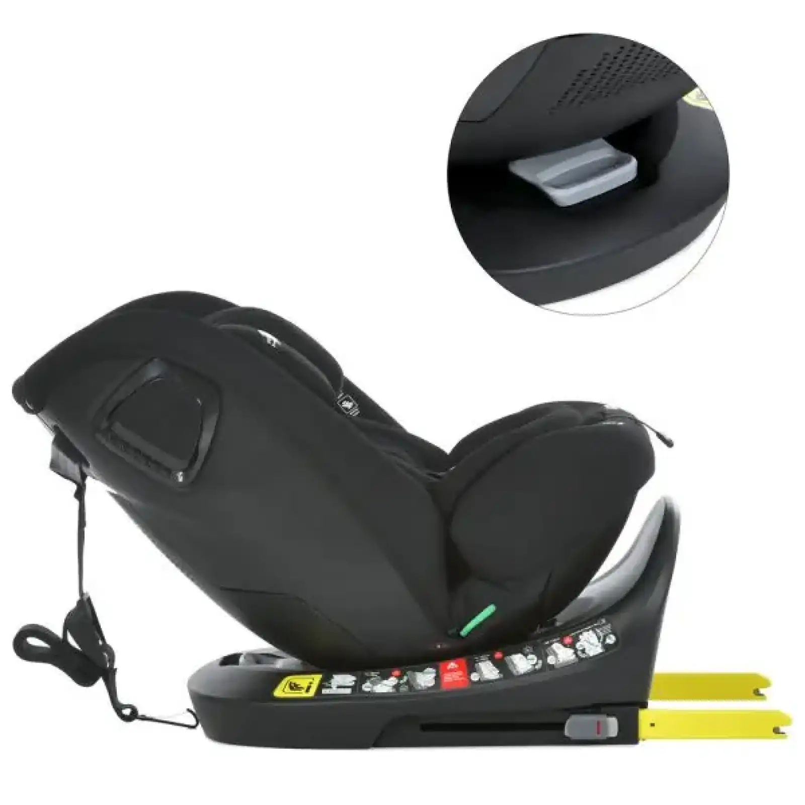 Автокресло ME 1188 i-HOLD Black EL CAMINO (ME 1188 Black)
