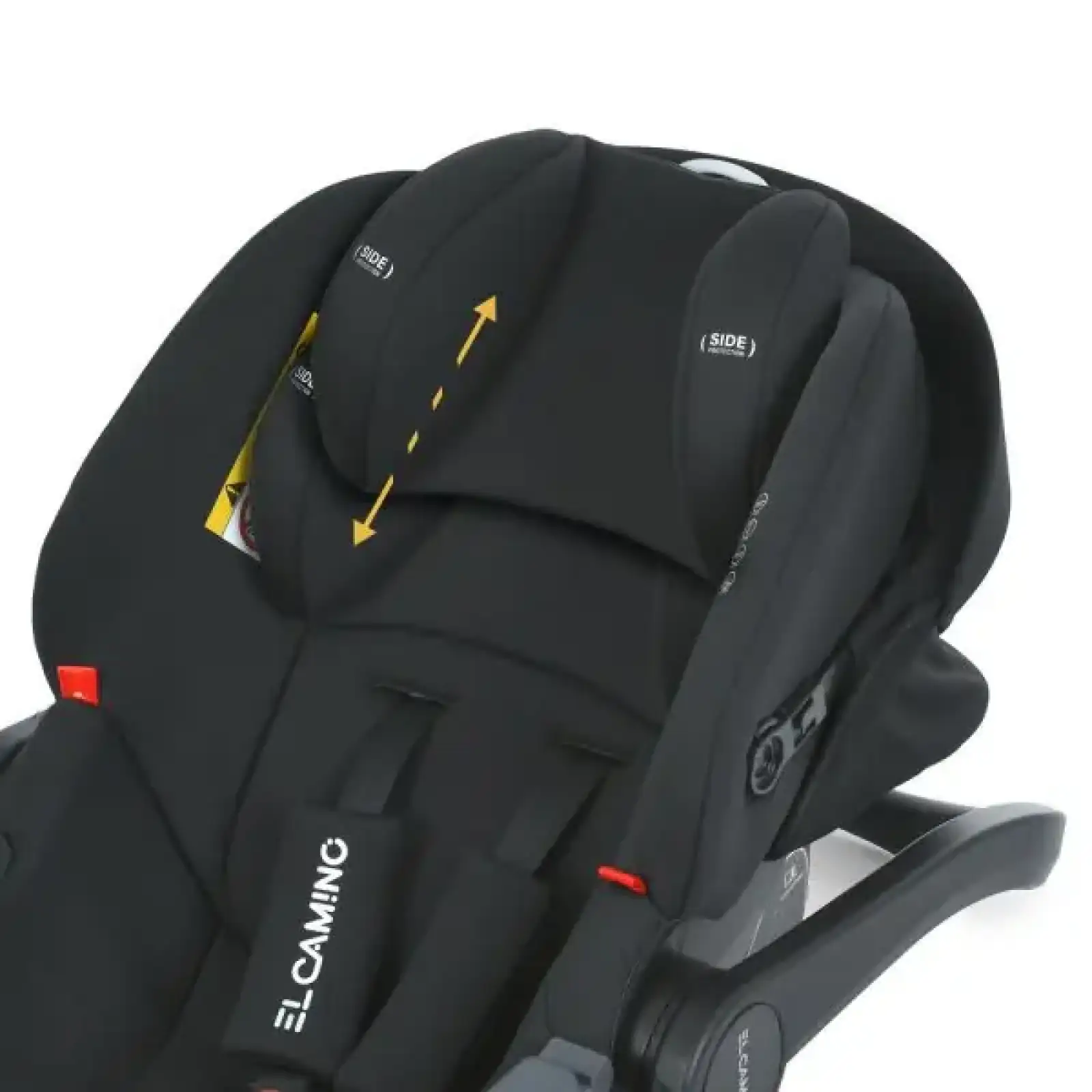 Автокрісло дитяче ME 1186 i-KEEP Melange Jet Black EL CAMINO (ME 1186 Melange Jet Black)