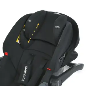 Автокрісло дитяче ME 1186 i-KEEP Melange Jet Black EL CAMINO (ME 1186 Melange Jet Black)