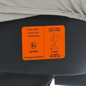 Автокрісло дитяче ME 1186 i-KEEP Melange Cashmere Beige EL CAMINO (ME 1186 Melange Cashmere Beige) UA
