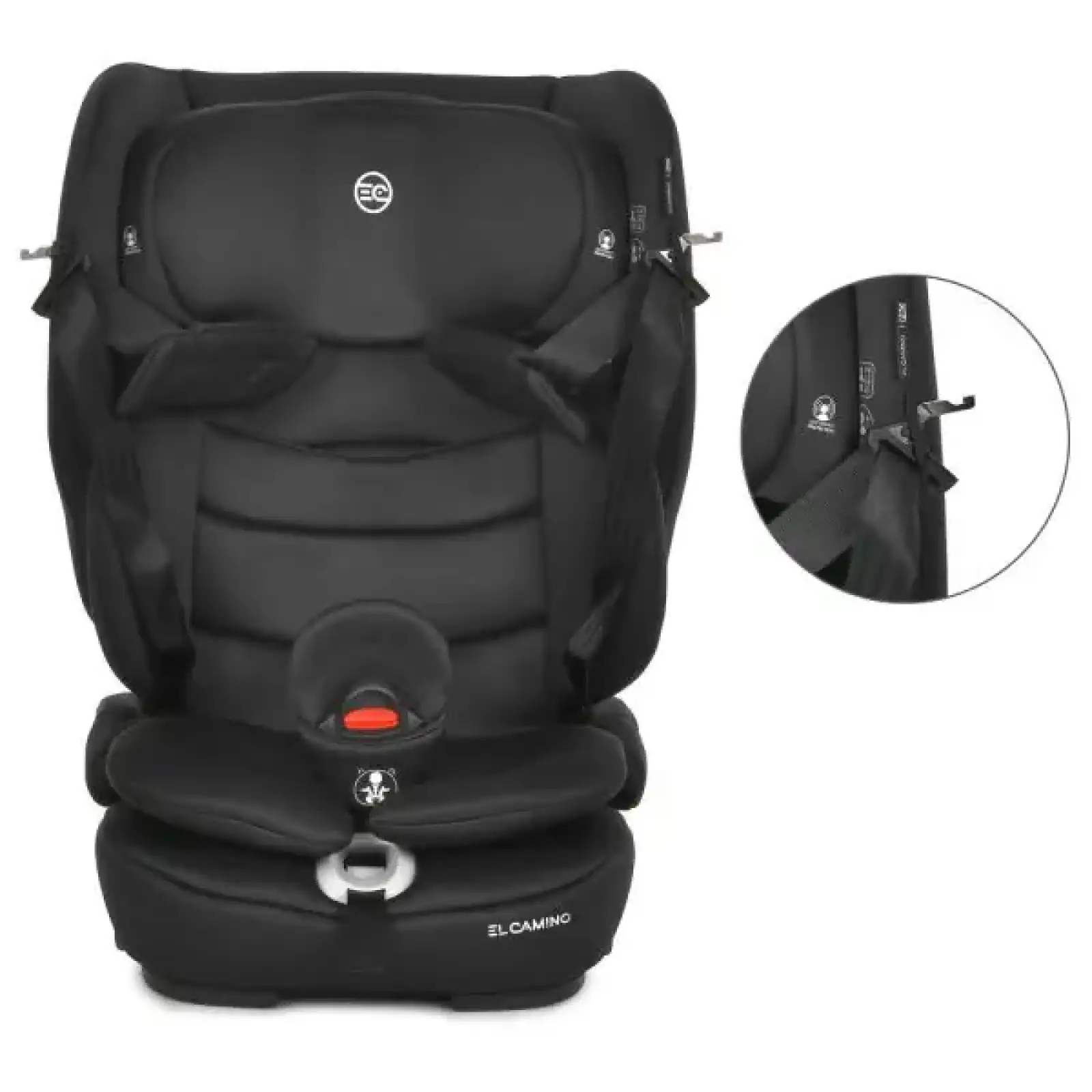Автокресло El Camino i-PRO ME 1234 Black