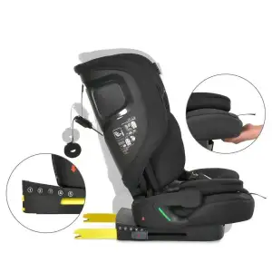 Автокресло El Camino i-PRO ME 1234 Black