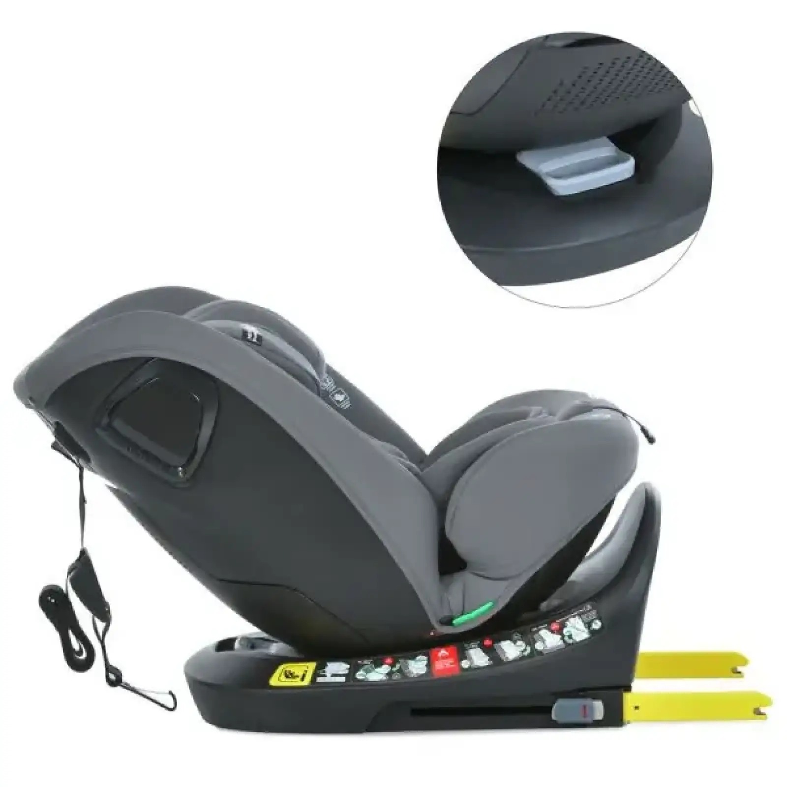 Автокресло ME 1188 i-HOLD Shadow Gray EL CAMINO (ME 1188 Shadow Gray)