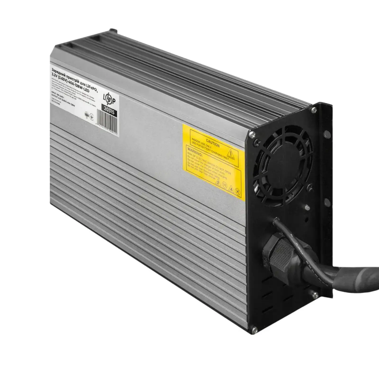 Зарядний пристрій для LiFePO4 комірок 3.2V (3.65V)-40A-128W-LED LogicPower UA