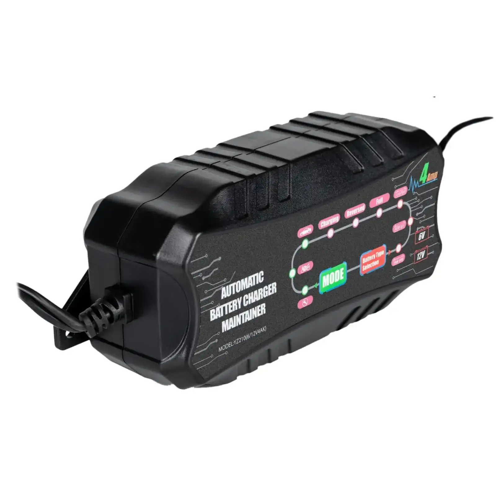 Зарядний пристрій АКБ LP AC-021 6V/12V 4A LogicPower UA