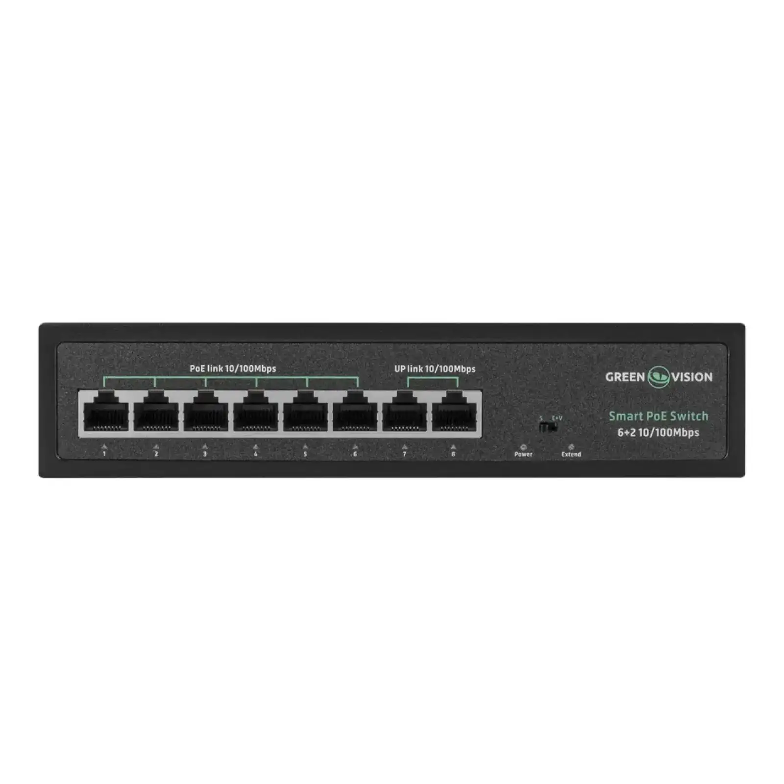 Комплект відеоспостереження на 4 камери GV-IP-K-W75/04 5MP GreenVision UA