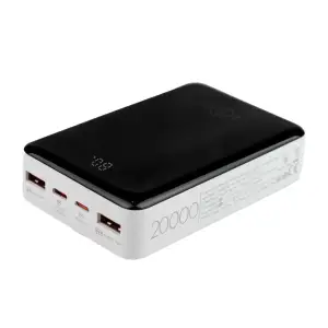 Зовнішній акумулятор LP PQ18 20000mAh LogicPower UA