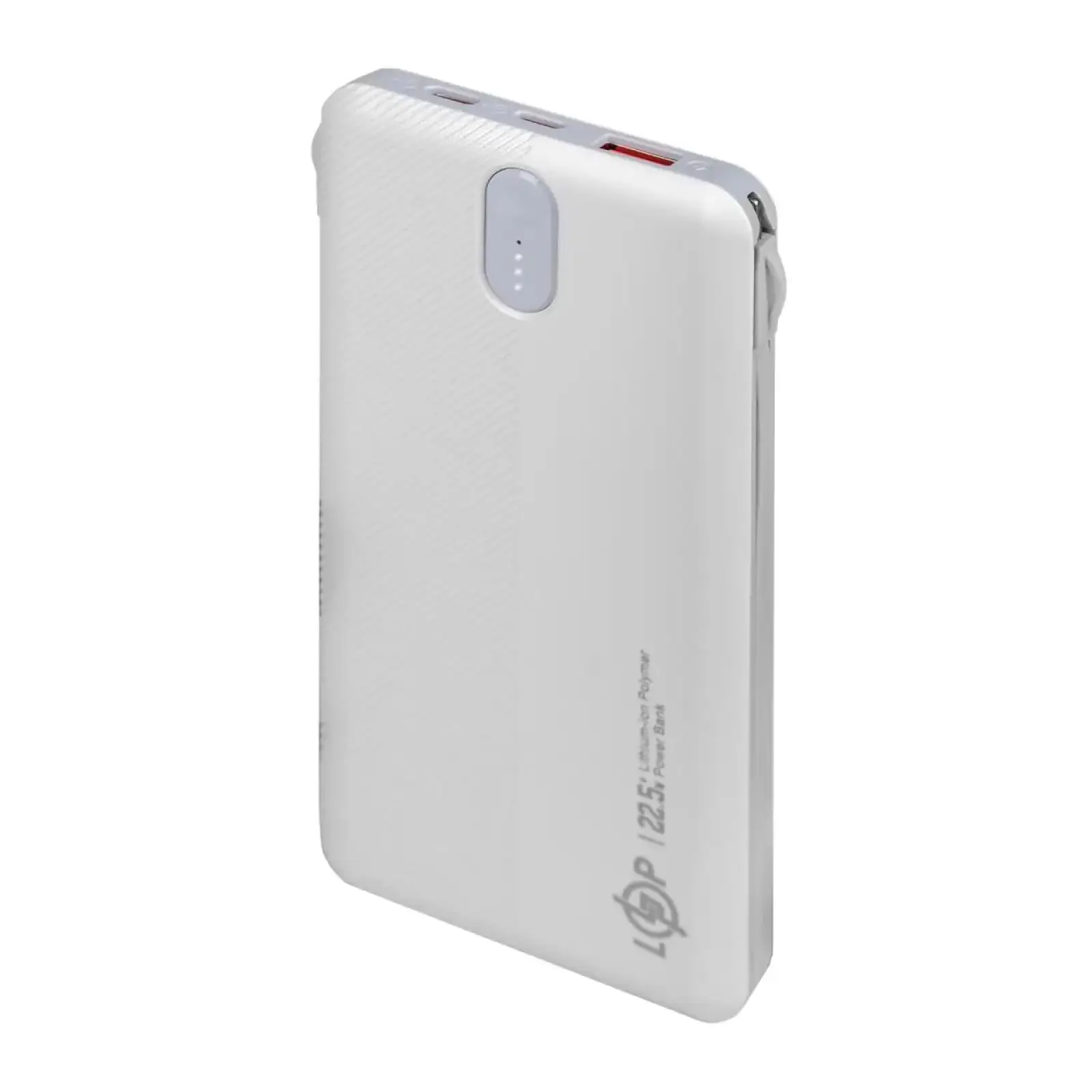Зовнішній акумулятор LP PQ13 10000mAh 22.5W LogicPower UA