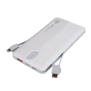 Зовнішній акумулятор LP PQ13 10000mAh 22.5W LogicPower UA