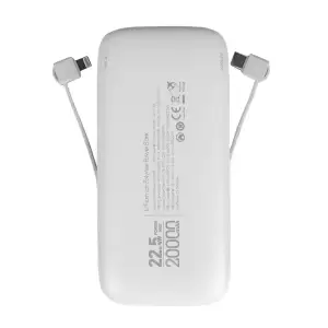 Зовнішній акумулятор LP PQ20 20000mAh 22.5W LogicPower UA